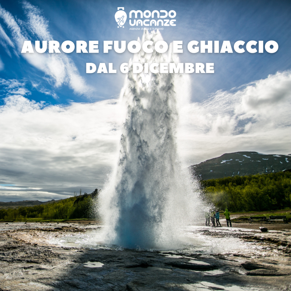 BANNER PUBBLICITARIO PER VIAGGIO IN ISALNDA ALL'IMMACOLATA