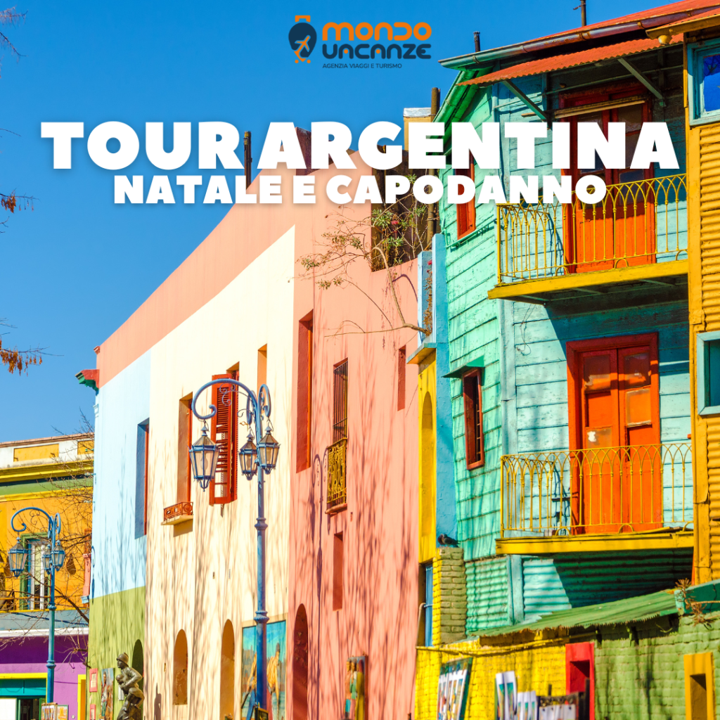 BANNER PUBBLICITARIO PER TOUR ARGENTINA A NATALE E CAPODANNO