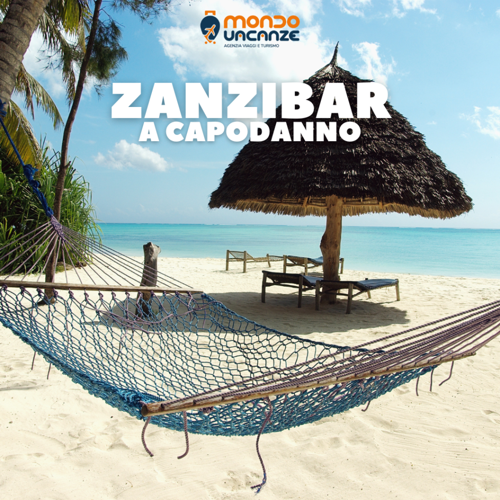 BANNER PUBBLICITARIO PER VIAGGIO A CAPODANNO A ZANZIBAR