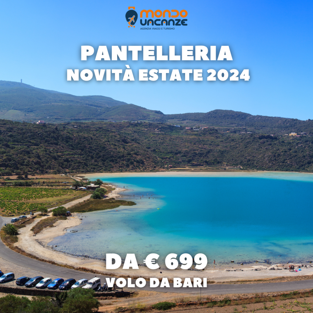offerta estate 2024 da Bari a pantelleria