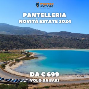 offerta estate 2024 da Bari a pantelleria