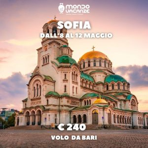 vacanza a sofia con volo da bari