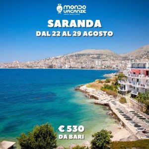 vacanza a saranda con nave da bari