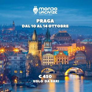 vacanza a Praga con volo da Bari