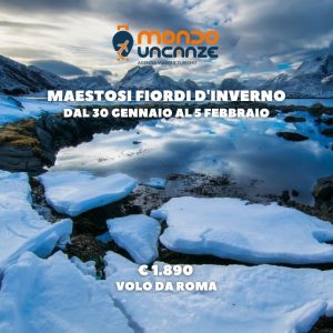 vacanza ai fiordi cn partenza da roma